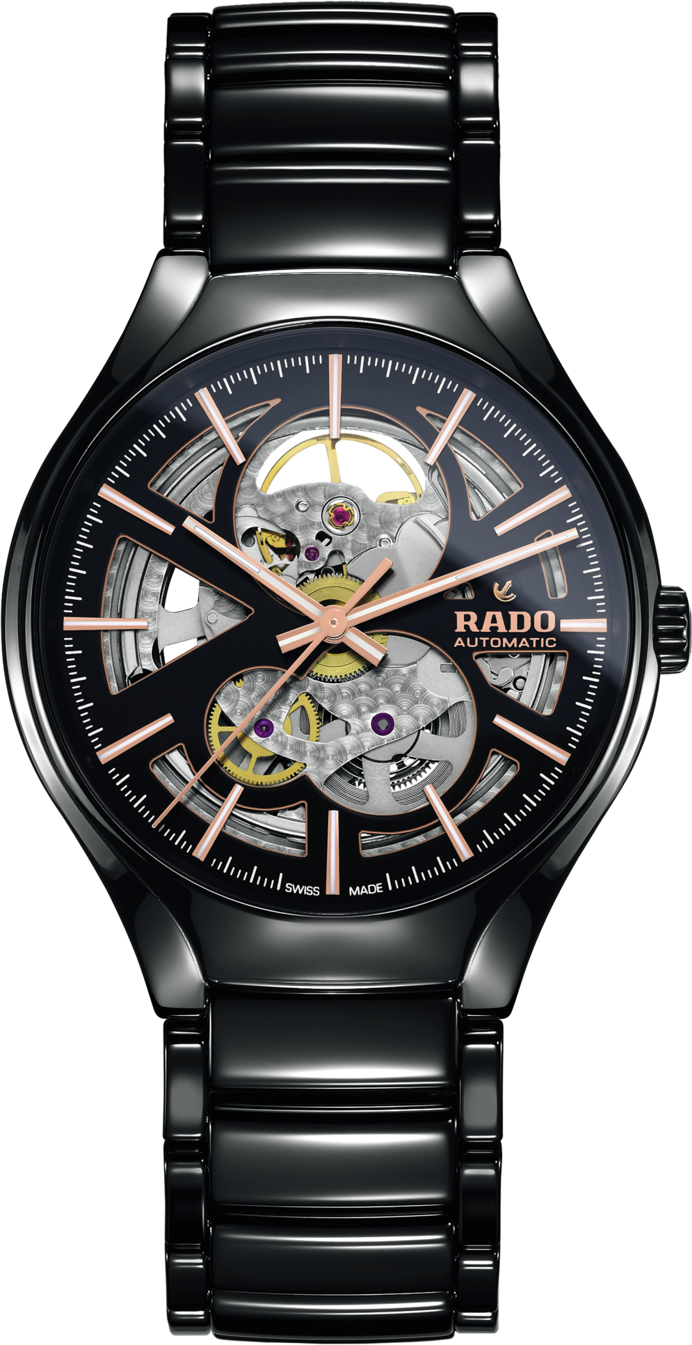 Rado True Automatic Open Heart R27100162, miesten rannekello