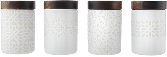 Artisan Street Set of 4 120ml Mini Storage Jars