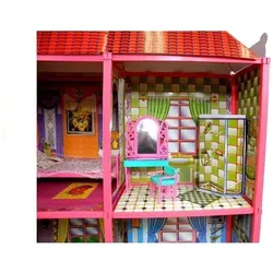 Lean Toys Puppenhaus mit Möbeln