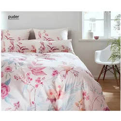 Elegante Bettwäsche Nippon - 155x220 cm + 40x80 cm puder