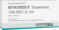 Esteve Pharmaceuticals GmbH MYKUNDEX Suspension 50 ml 03720901