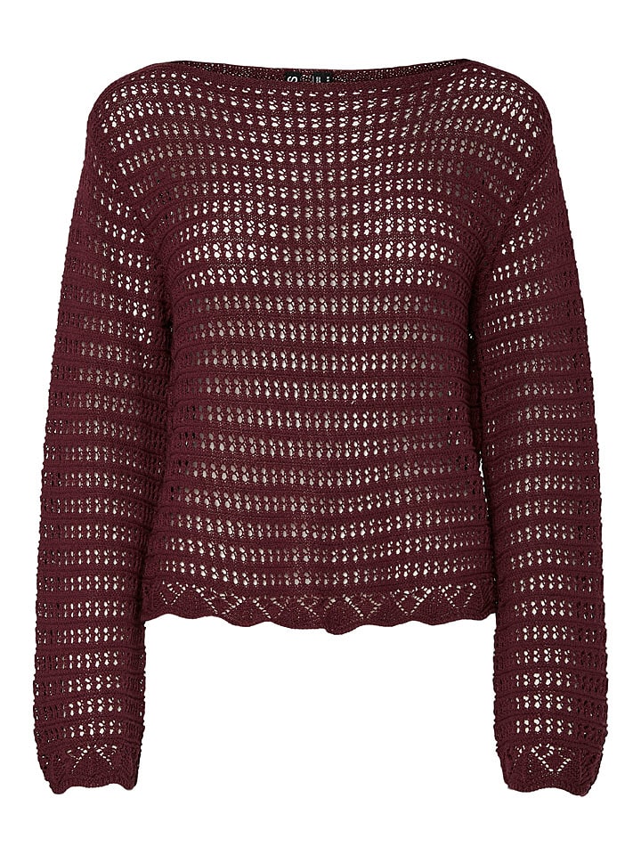 Pieces Pullover "Fallon" in Braun - M