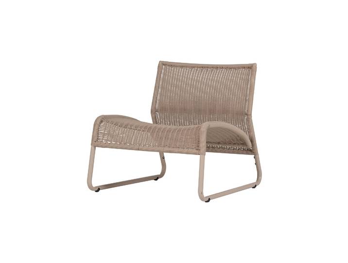 Fauteuil lounge de jardin sable West