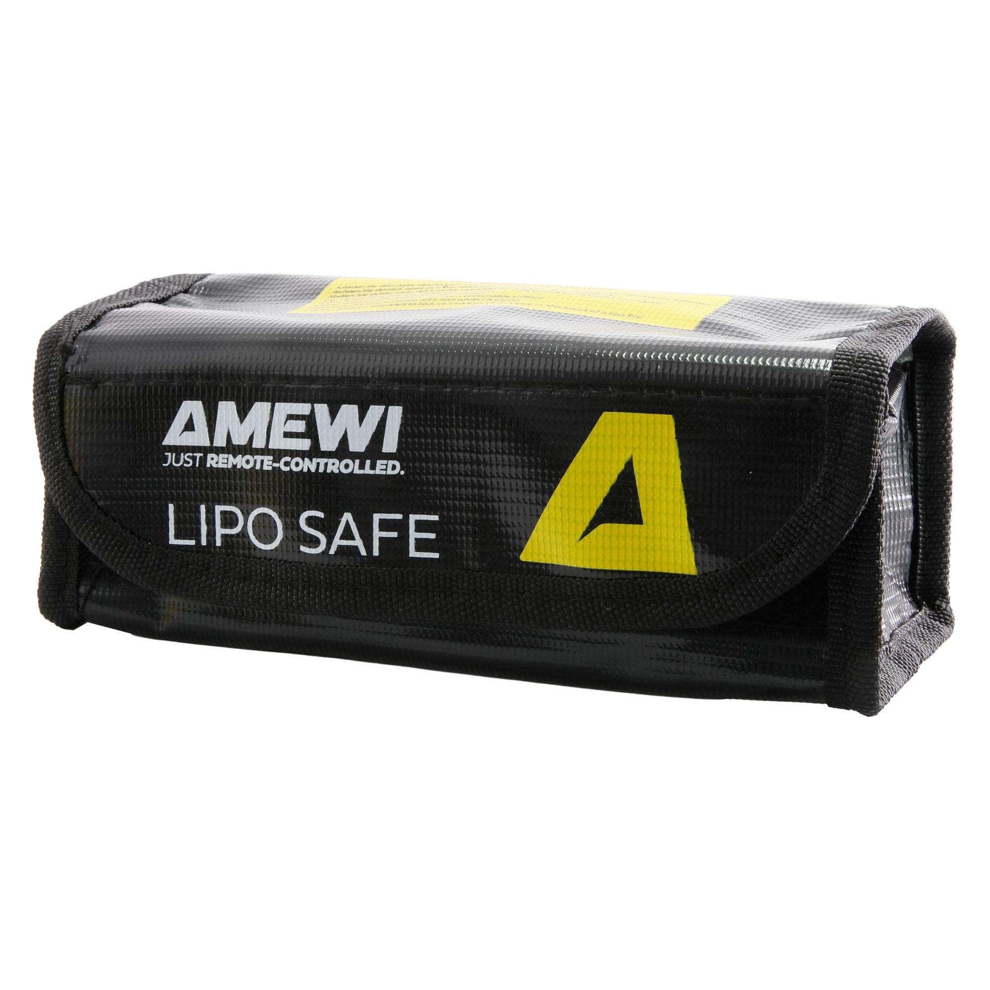 Amewi Brandschutztasche Lithium Akku-Packs 185x80x60mm (18.50 x 8 x 6 cm) (28176)