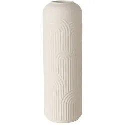 Vase Aliette Keramik creme 25cm