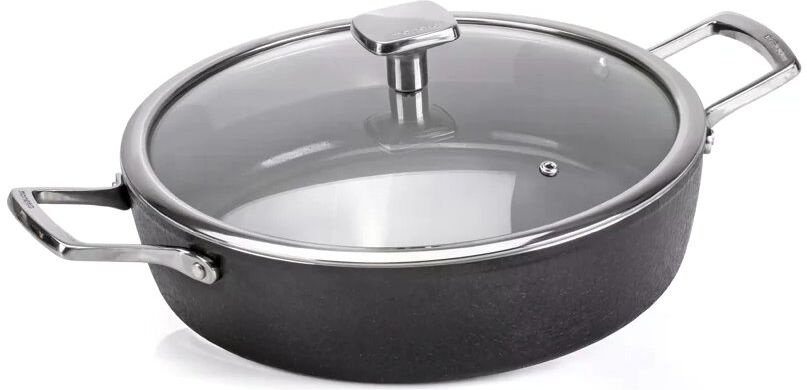Tegame Moneta 0015396106 ARMONIA FINEGRES con coperchio Nero