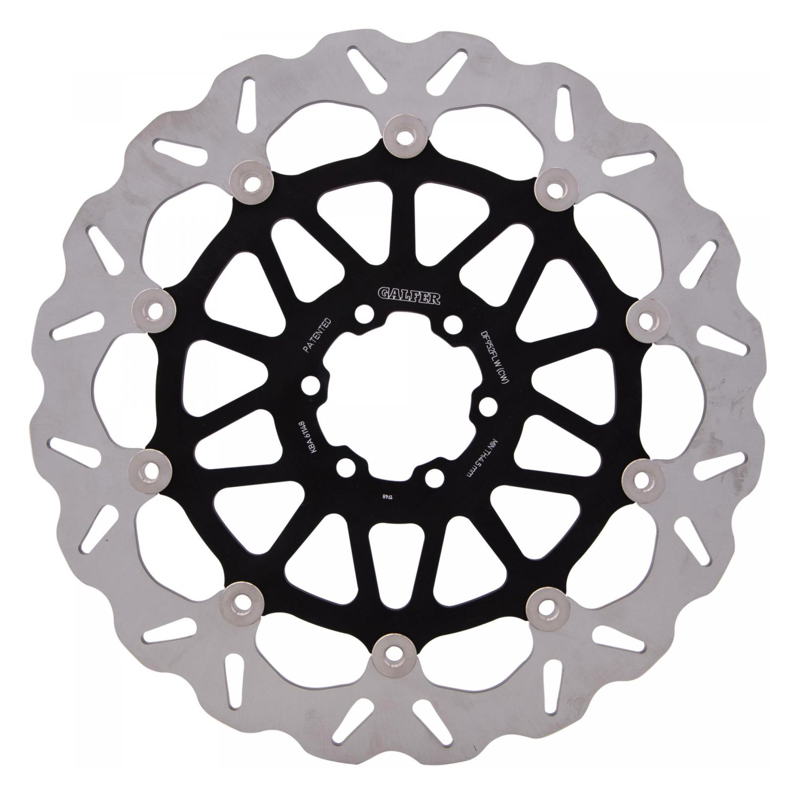 Galfer Bike Bremsscheibe Motorrad Galfer Wave, schwimmend, komplett DF9 (DF952CW)