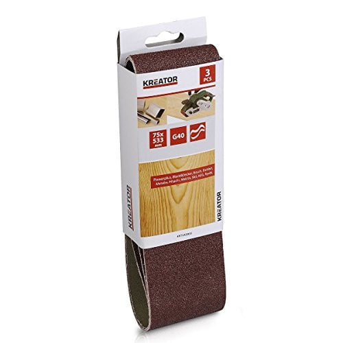 Kreator KRT242003 Schuurband, Korrel 40, 75 x 533 mm, 3 stuks