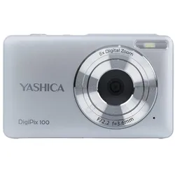 Yashica DigiPix 100 (Silver) (7.36 mm, 5 Mpx), Kamera, Silber