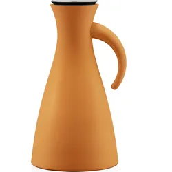 Eva Solo Thermosflasche kürbisfarben mit Griff