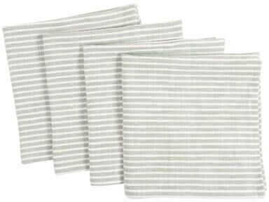 KAF Home Monaco Relaxed Casual Farmhouse Napkin, Set of 4