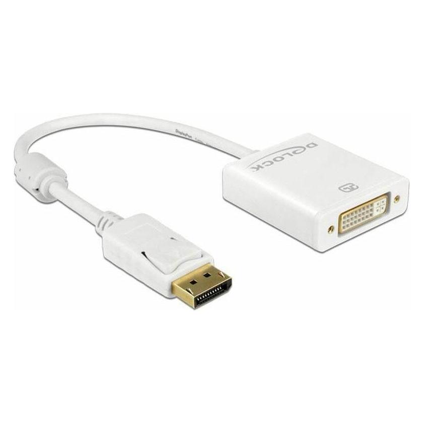 Delock Monitoradapter DP zu DVI, aktiv, 4K Support (DisplayPort) (62600)