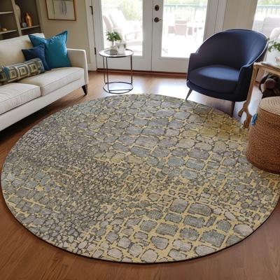Addison Rugs Machine Washable Indoor/ Outdoor Modern Cobble Chantille Rug