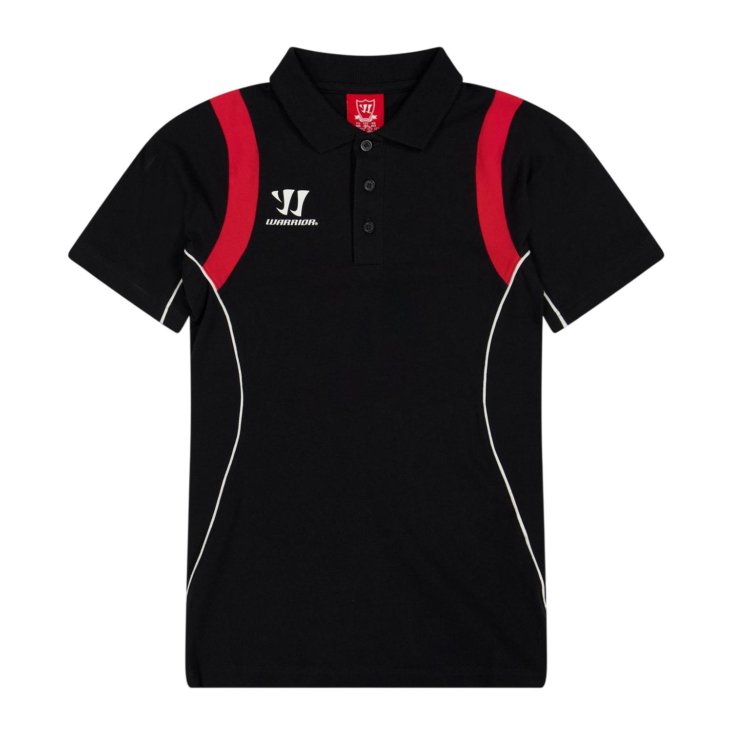 Warrior Trainingspoloshirt voor heren (Zwart)