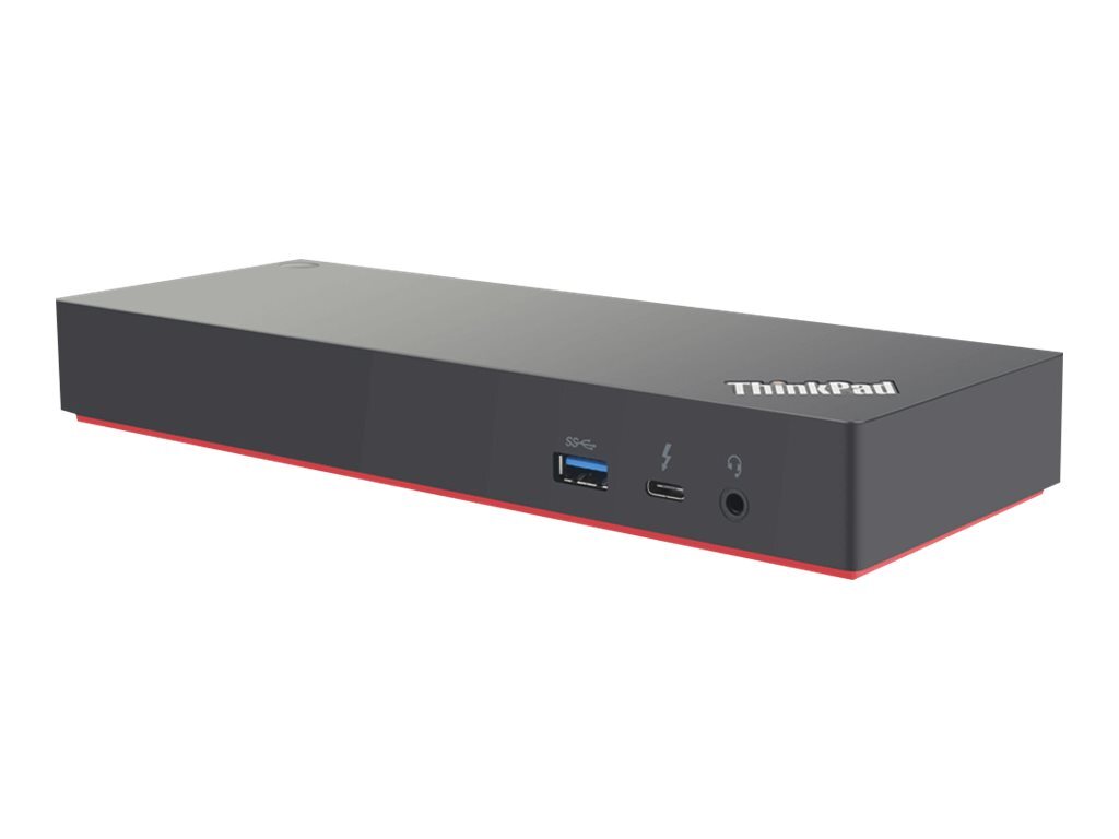 Lenovo ThinkPad Thunderbolt 3 Workstation Gen 2, Kabelgebunden, Thunderbolt 3, 10,100,1000 Mbit/s, Schwarz, 3840 x 2160 Pixel, Lenovo