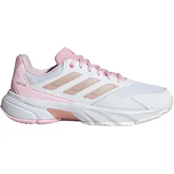 adidas Courtjam Control 3 Tennisschuhe Damen JP9739 - cloud white/silver met./lucid pink 40
