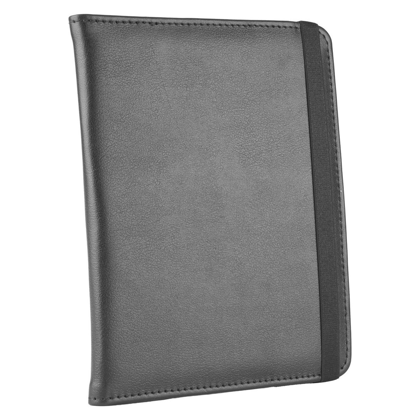 C-Tech PROTECT pouzdro z pravé kůže pro 8" zařízení, RLC-01, černé (Vivlio InkPad Color 3) (RLC-01BK)