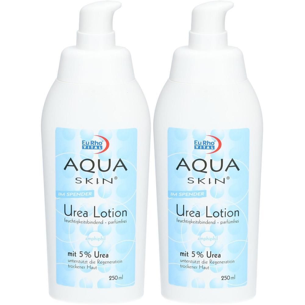 Aqua Skin Urea Lotio Spender 2x 2x250 ml Lotion