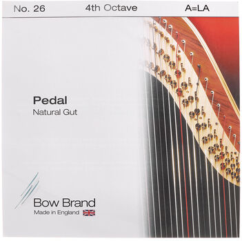 Bow Brand Pedal Natural Gut 4th A No.26