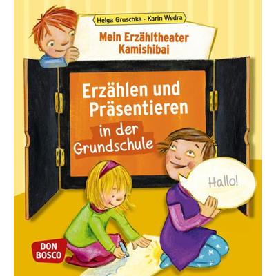 Mein Erzähltheater Kamishibai: Erzählen und Präsentieren in der Grundschule, Set von Helga Gruschka,Karin Wedra, Don Bosco, 978-3-7698-2229-8