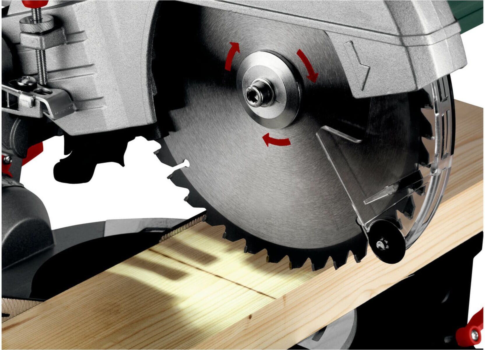 Metabo Kappsäge KS 216 M Set (610216900) mit 2. Hartmetall-Sägeblatt, im Karton)