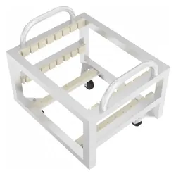 Milos Systems Base Plate Trolley, Hintergrundsystem
