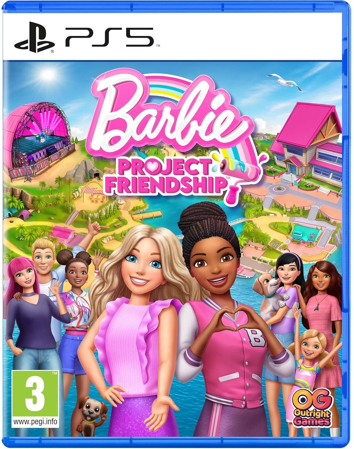 PlayStation Barbie: Project Friendship - PS5 Game, New