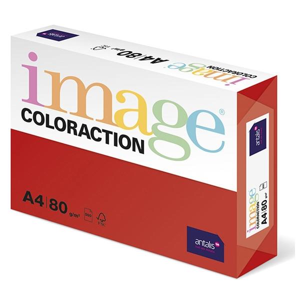 Antalis Kopierpapier Image Coloraction 80 g/m² A4, Intensivrot (A4, 500 Blätter, 80 g/m²) (266468)