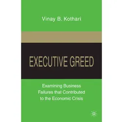 Executive Greed, Fachbücher von V. Kothari