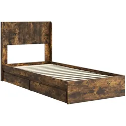 vidaXL, Bett, Bettrahmen (93 x 203 cm)