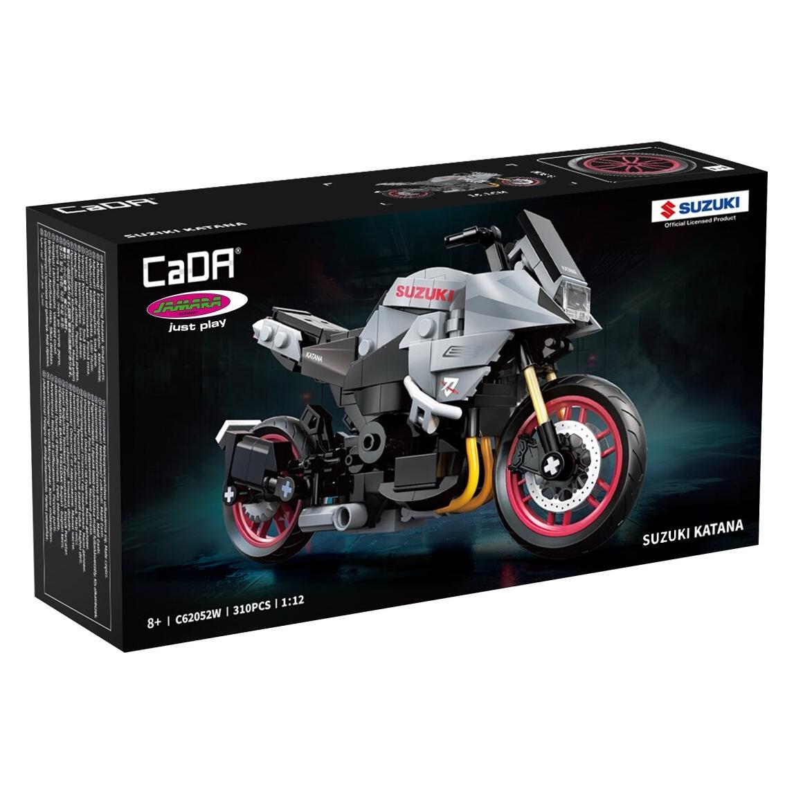 Jamara CaDA Suzuki Katana 1:12 grau Bricks (74674796)