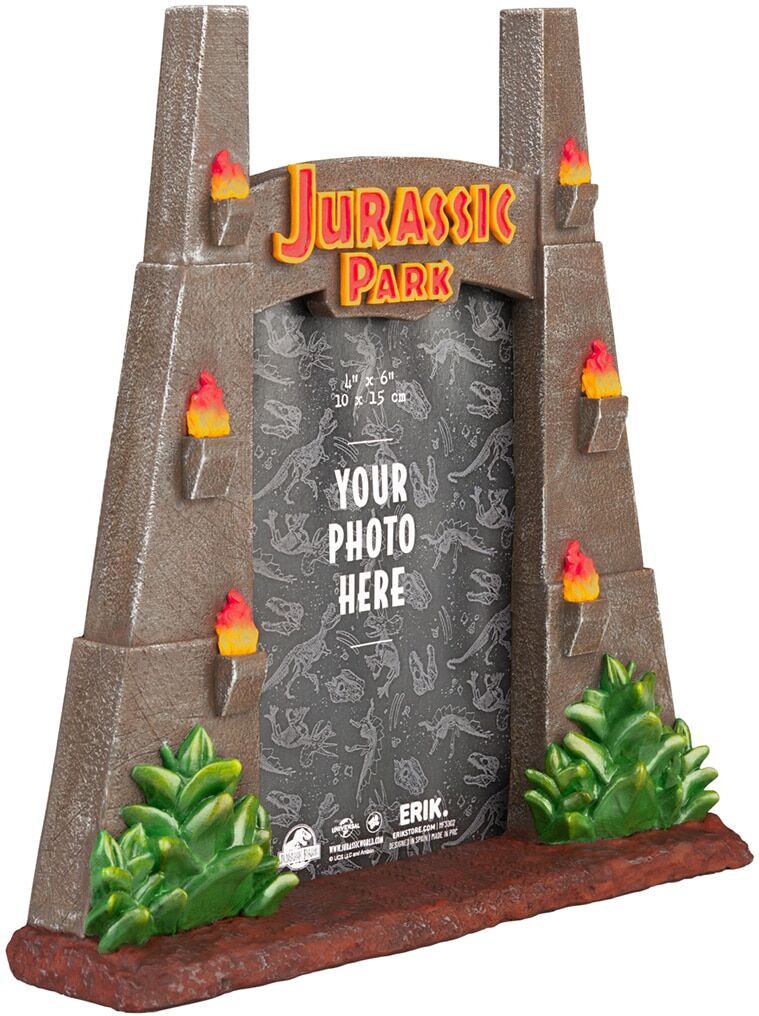 Erik Marco Fotos 3D Puerta Jurassic Park . Marrón