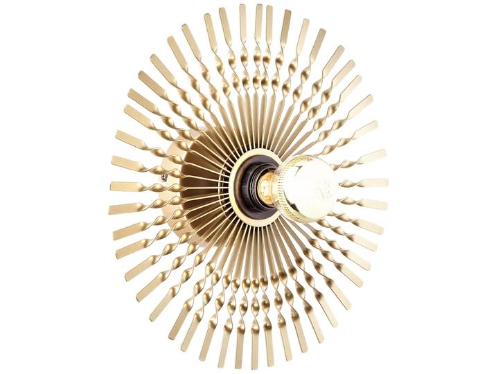 BRILLIANT Wandleuchte Mendoza , gold, 1, Ø 33cm H: 33cm, 1 Stk., Leuchten, Wandleuchte 33cm gold, Wandleuchte