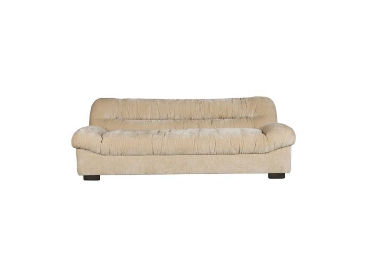 Canapé 3 places en polyester beige Douglas