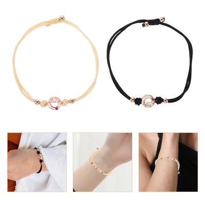 Durable Woven Adjustable Vibration Touch Bracelets For Him Her Long Distance Relationship Couples Matching Wristbands Durable Woven Adjustable Vibration Touch Bracelets For Him Her Long Distance Relationship Couples Matching Wristbands