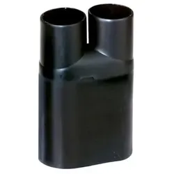 ABB TEB2-33/14 Shrink-Kon Schrumpfschlauch mittel- /dickwändig, TEB-Abschlusskappen Polyolefin,2 Muffenfinger,+135°C,schwarz Finger-Ø vor  - 10 Stück