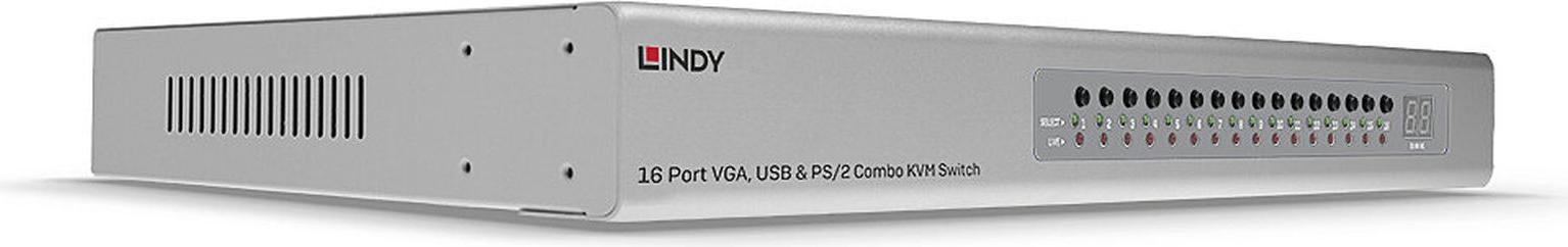 Lindy 39527, Rack-Einbau, Silber