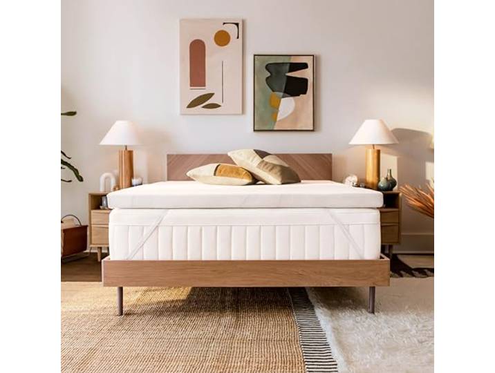 Tempur ProForm Supreme Matratzenauflage für Queensize-Bett, 7,6 cm Mittel Queen weiß