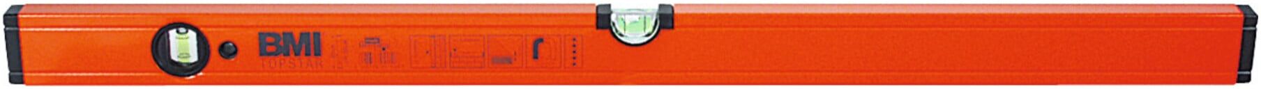 BMI Leichtmetall Wasserwaage mit Magnet, 800 mm (467345 800)