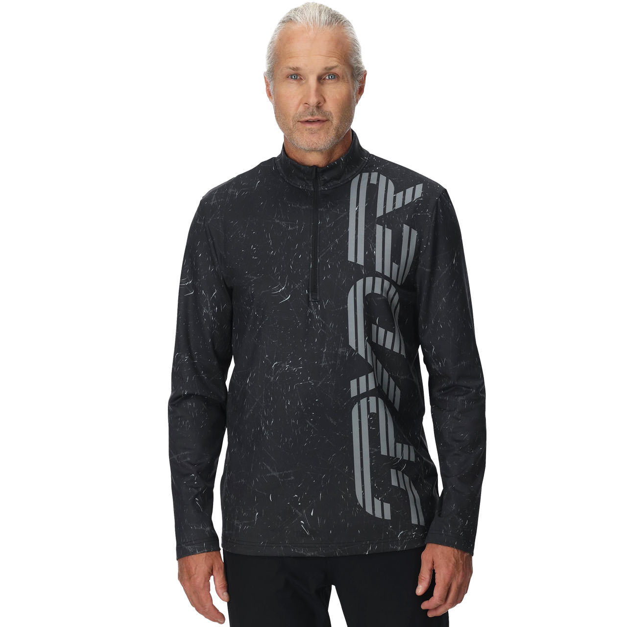 Spyder Herren Half Zip PODIUM stone wash - L