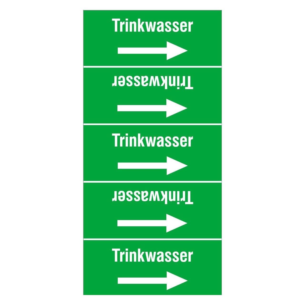 Brady ISO 20560 Rohrmarkierer - Wasser (318733)