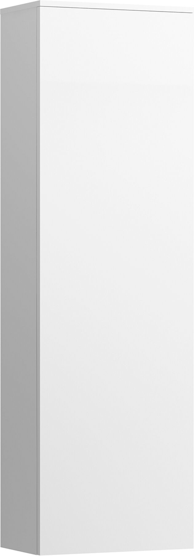 LAUFEN match0 Kartell 130x40x27cm, porte à droite, blanc mat