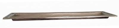 Jiallo "Rectangular Tray with Cut Handle: 29.5x7"""