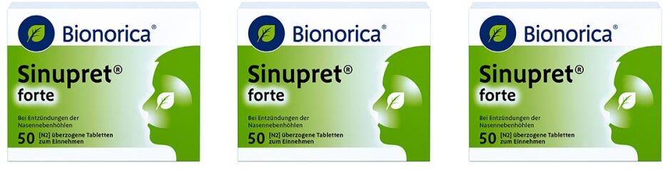 Sinupret forte überzogene Tabletten