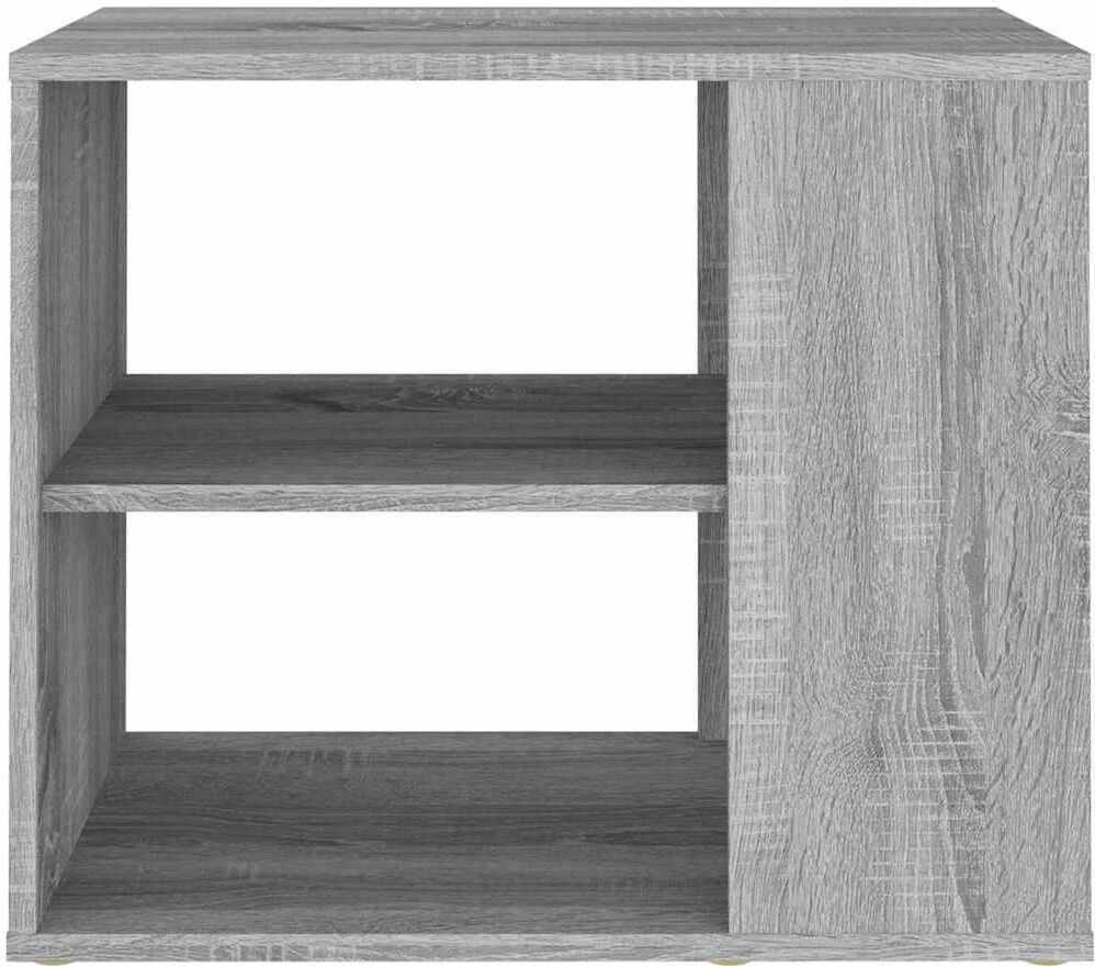 vidaXL Armario auxiliar madera contrachapada gris Sonoma 60x30x50 cm Gris