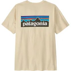 Patagonia M's P-6 Logo Herren T-Shirt undyed natural M