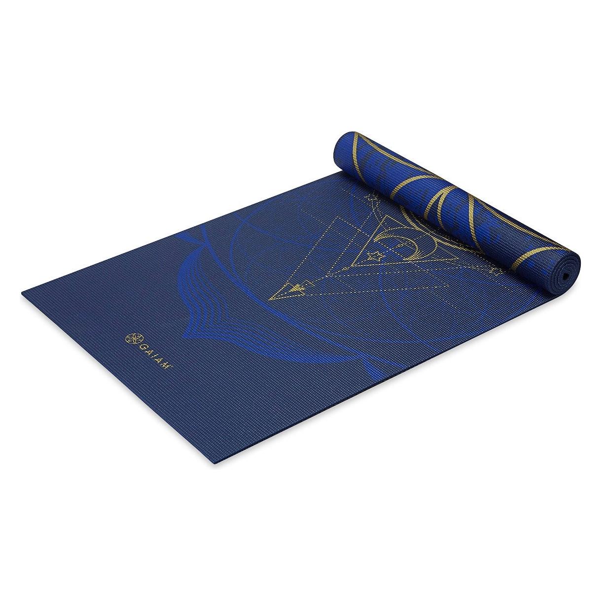 Gaiam 6 mm Premium Metallic Yoga Mat (6 mm) (29353)