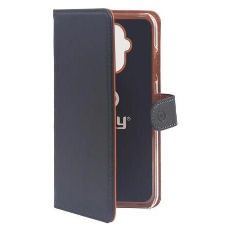 Celly WALLY793 Handytasche 16 cm (6,3') Pouch Case Schwarz, Braun (Huawei Mate 20 Lite) (WALLY793)