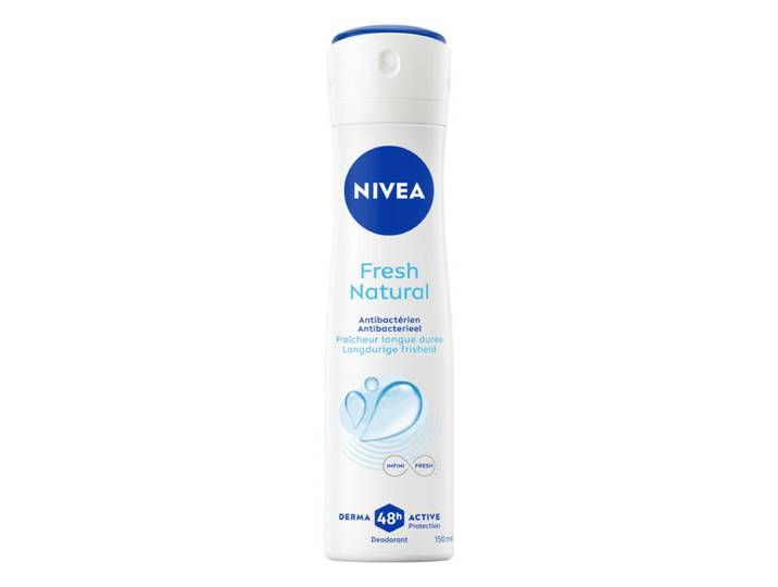 NIVEA Déodorant Femme Aisselles Fresh Natural Protection 48h Spray 150 ml