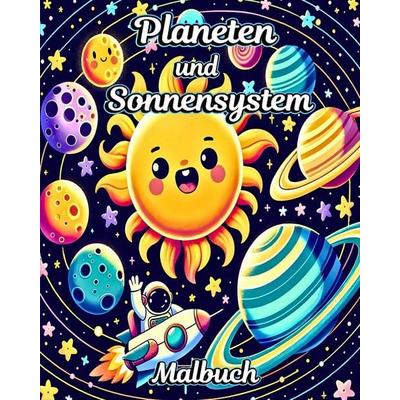 Planeten und Sonnensystem Malbuch, Taschenbuch von Luna B. Helle, Blurb
